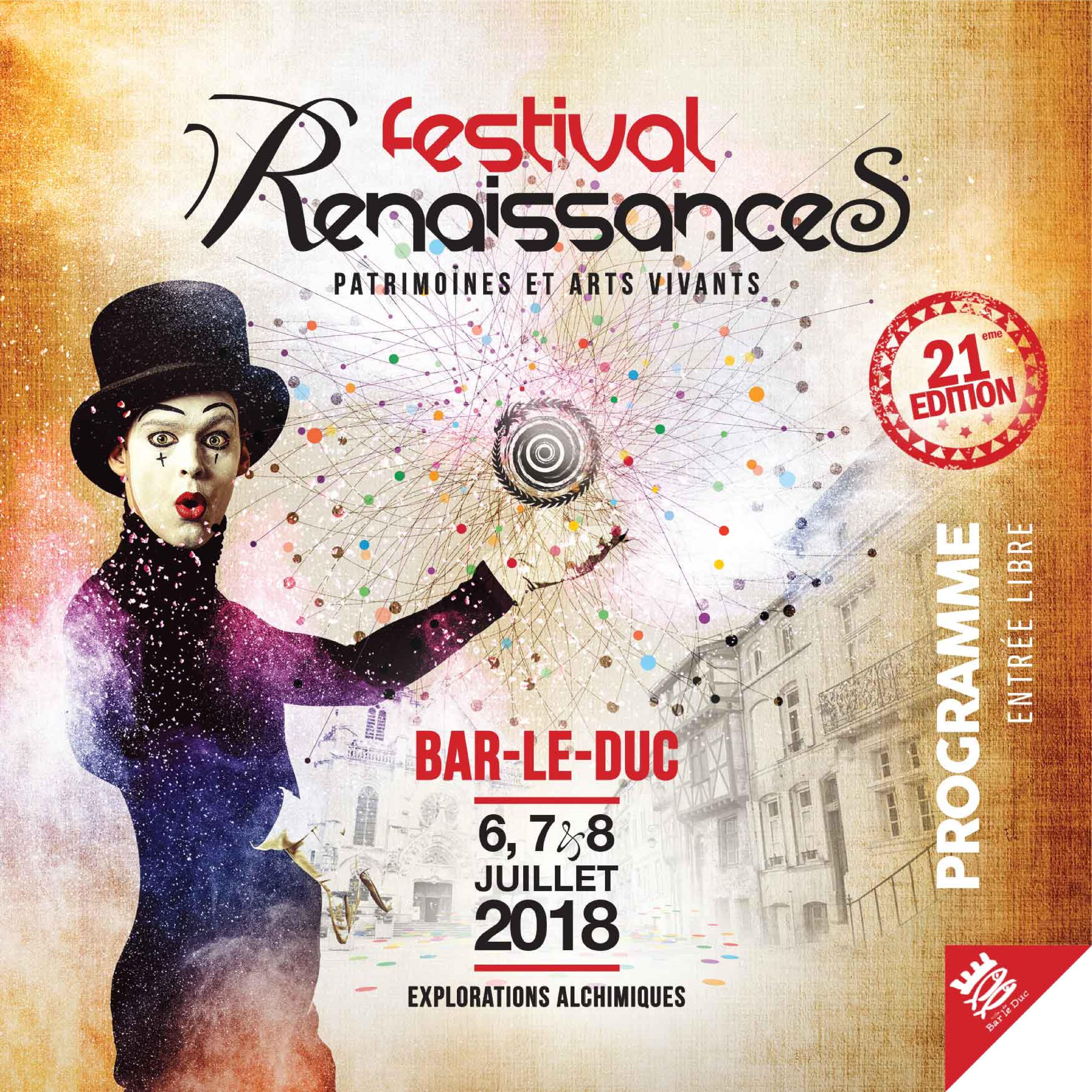Programme Festival RenaissanceS 2018
